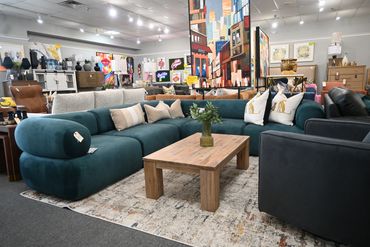 MZ Salome Sectional In Cosmo Scuba
$2197