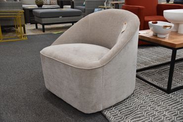 JO Lulu Taupe Swivel Accent Chair 29” x 30” x 29.25”
$229