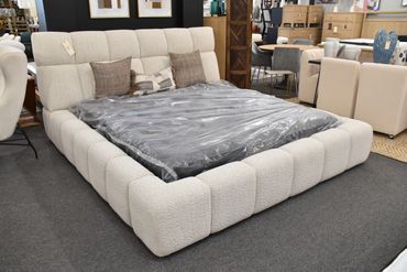 PH Fully Upholstered King Bed 104” x 95” x 48”
King - $1297
Queen - $1197