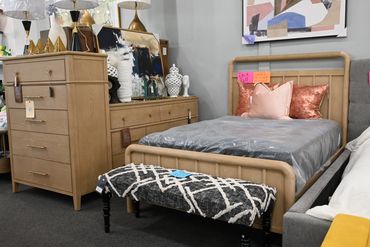 MD Camden Bedroom Suit
Full - $749
Five Drawer Chest - $897
Eight Drawer Dresser - $897