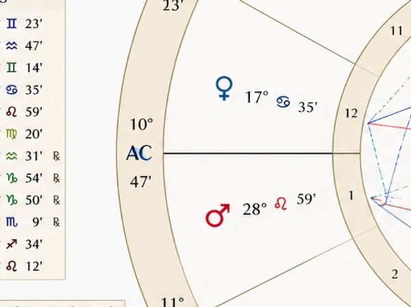 Ascendant Symbol of The Natal Chart