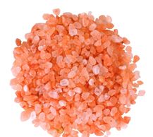 Himalayan salt crystals