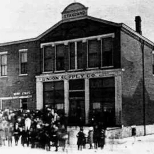 Original Union Supply building, 1872