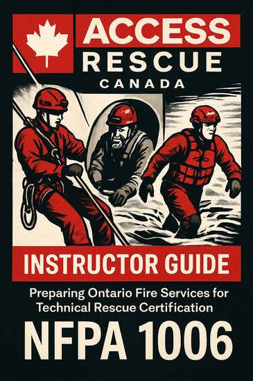 Access Rescue Canada instructor guide for NFPA 1006 technical rescue certification.