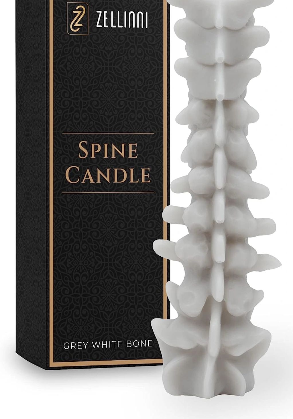 
Zellinni Spine Candle for Gothic Décor
