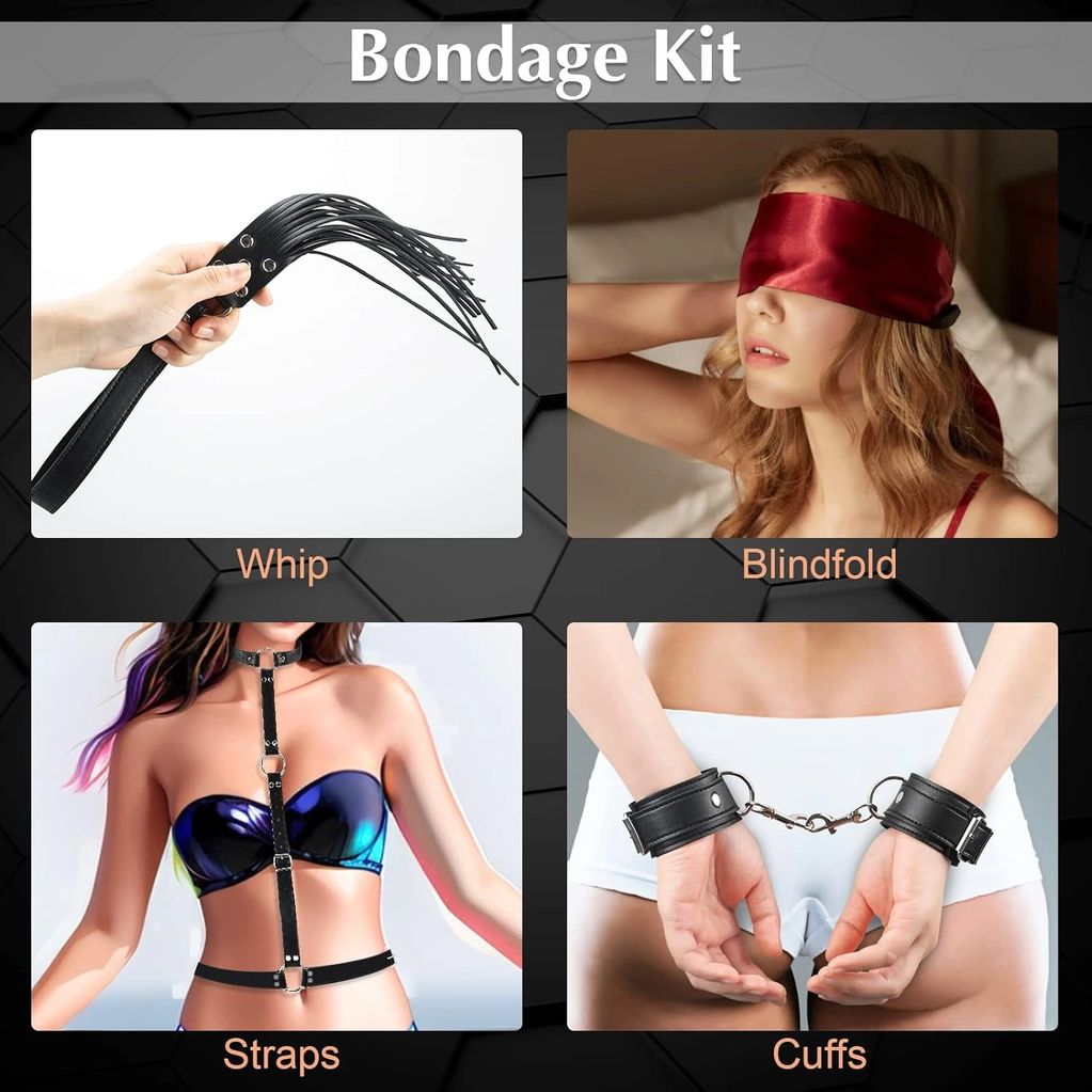 Bondage Restraints BDSM Couples Kit