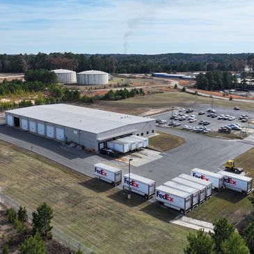 Commercial Real Estate Aerial View