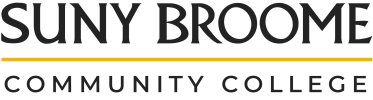 SUNY Broome Community College logo.