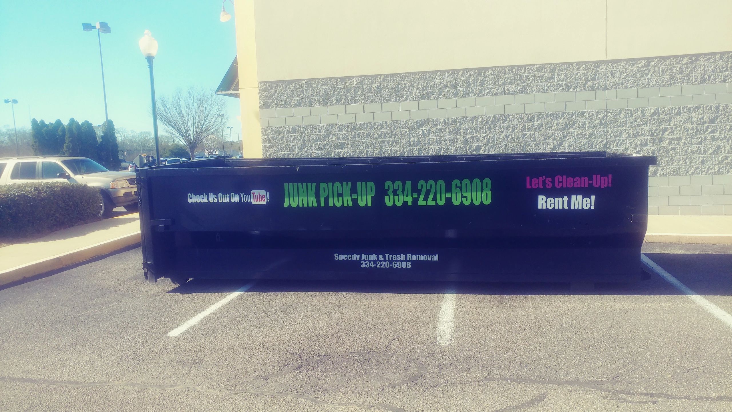 Speedy Junk and Trash Removal dumpster rental