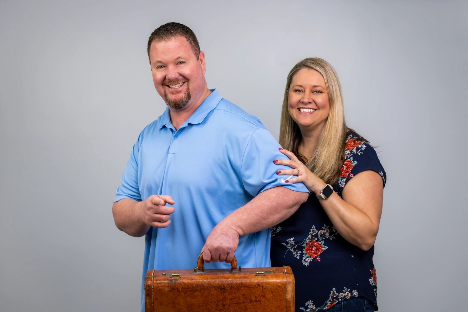 Kim Mogard and Matt Marley of K&M Sea the World Travel, Cruise Planners based in New Market, MD