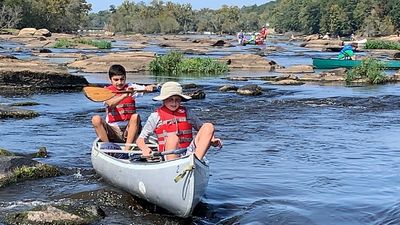 Troop 747 Canoeing on the Cape Fear River