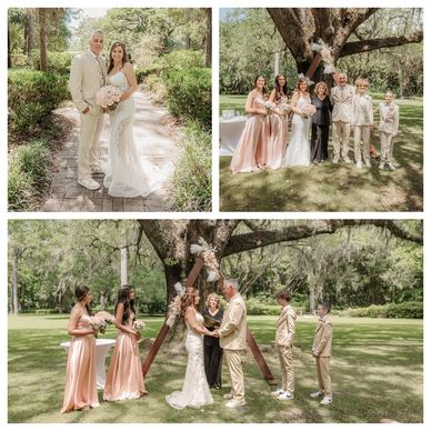 Eden Gardens State Park wedding officiant