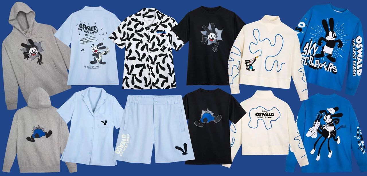 New Oswald the Lucky Rabbit merch now available for Disney100