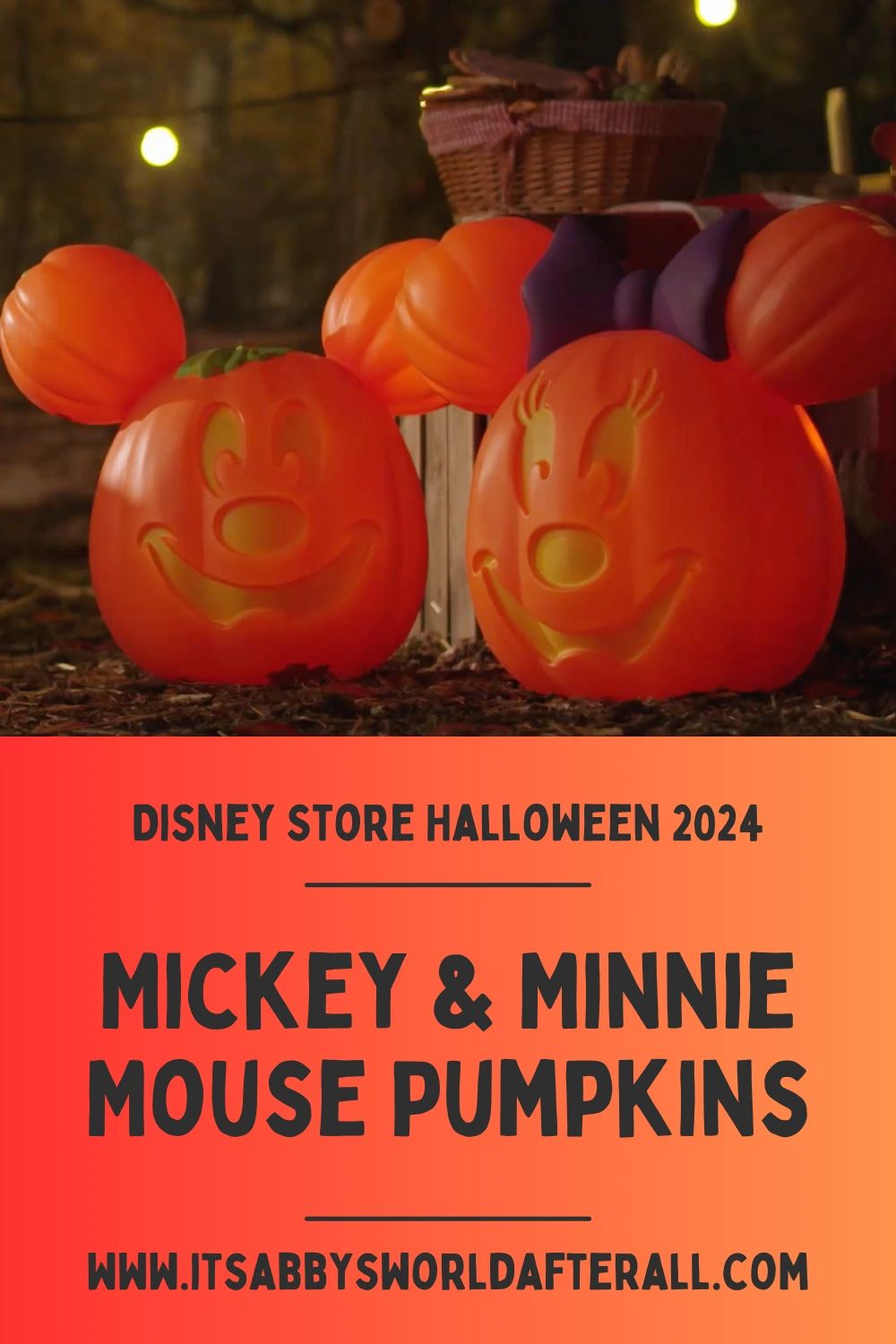 Unveiling the 2024 Disney Store Mickey Mouse Pumpkins Collection