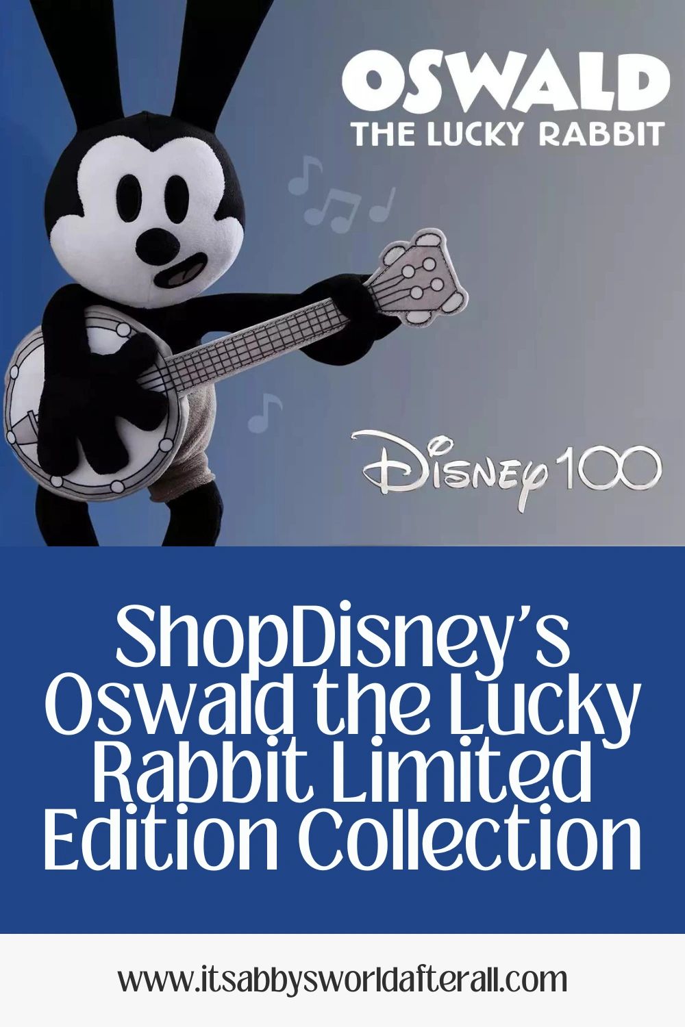 New Oswald the Lucky Rabbit merch now available for Disney100