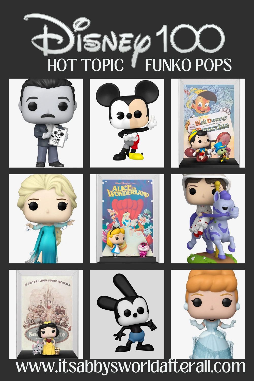 Funko Disney100 Pop! Movie Poster Alice In Wonderland Vinyl Figure