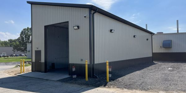 A metal commercial building in Elkhart.