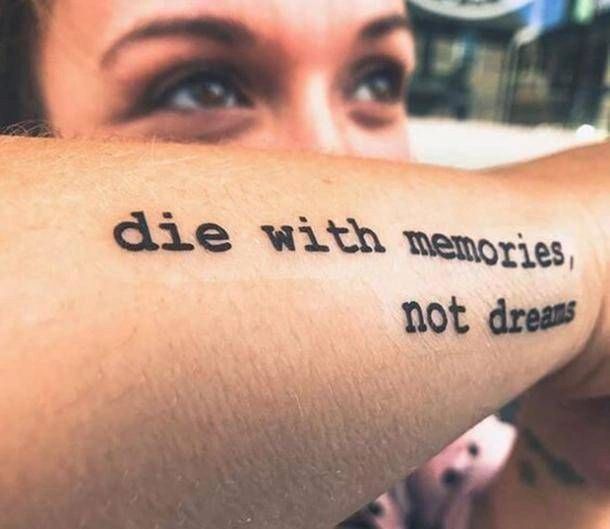 31 Inspirational Tattoos That Will Encourage You to Live Your Best    Inspirational tattoos Good tattoo quotes Small quote tattoos