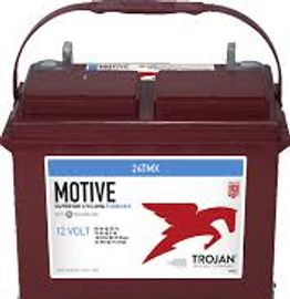 Trojan 24TMX 12V 85Ah Flooded Deep-Cycle ( Group 24 ) Battery. Perfect for  Floor Machines, RV, Sola