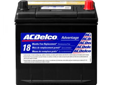 ACDelco silver advantage 18month  Group 26R automotive battery.