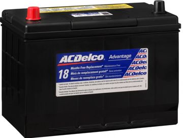 ACDelco silver advantage 18month  Group 27 automotive battery.
