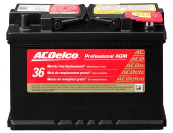 ACDelco professional agm 36month  Group 48 automotive battery.