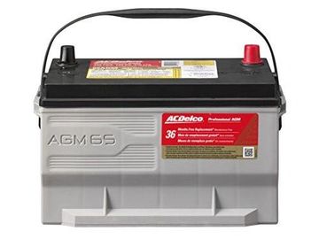 ACDelco professional agm 36month  Group 65 automotive battery.