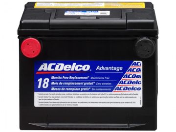 ACDelco silver advantage 18month  Group 75 automotive battery.