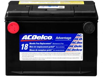 ACDelco silver advantage 18month  Group 78 automotive battery.