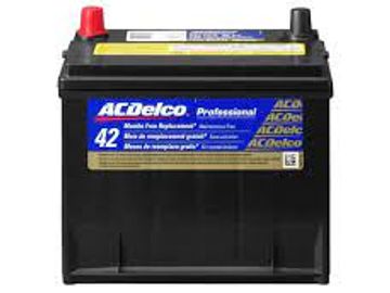 ACDelco professional gold 42month Group 85 automotive battery.