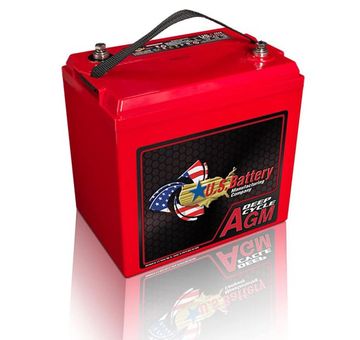 USAGM6V260 6V AGM 260Ah@20Hr Maintenance-Free Golf Cart Battery