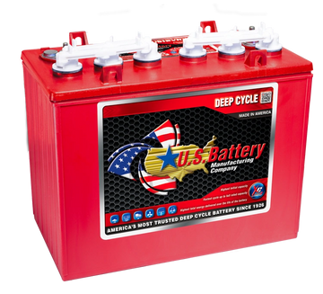 12v Golf cart Battery, Deep cycle floodedUS12VRXXC2 12V 155Ah@20Hr Flooded Deep-Cycle Golf Cart Batt