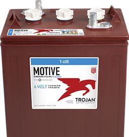trojan gc2 t-605 6v 210Ah  golf cart flooded deep-cycle battery also can be used for solar.