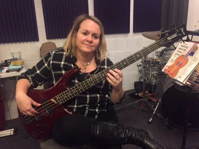 Maria at the Bass