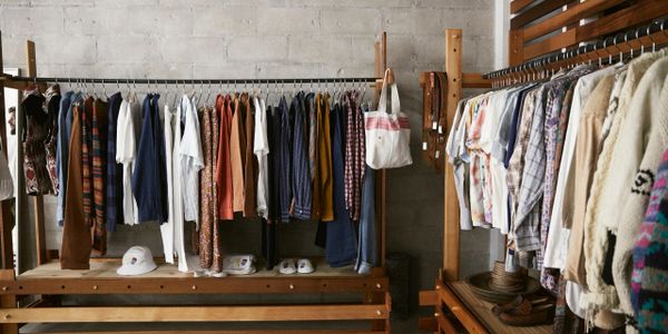 image of clothing hanging 