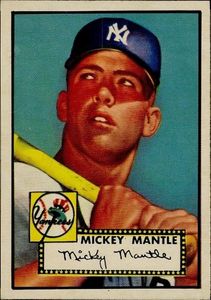1952 Topps Mickey Mantle PSA Rookie Baseball Card