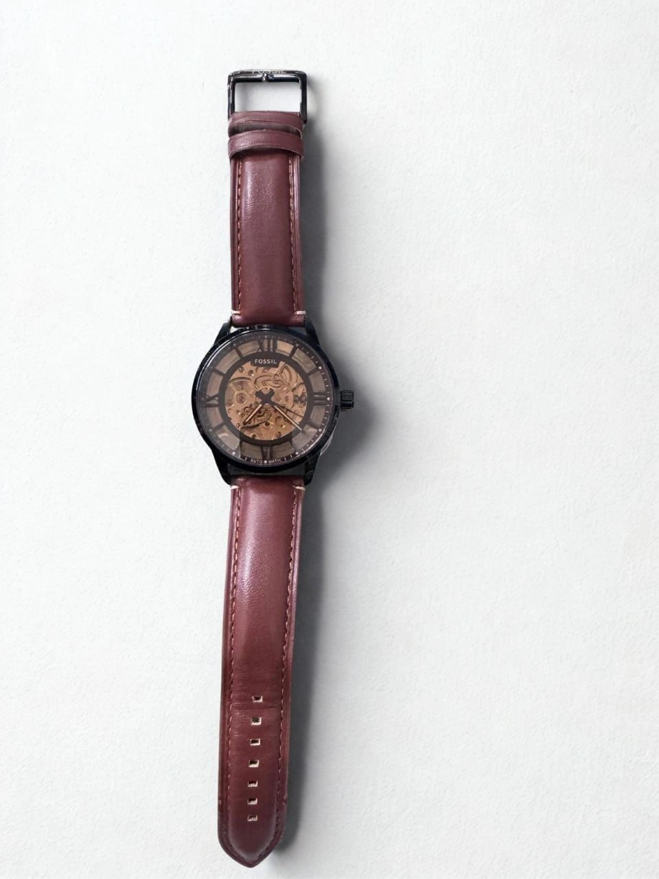 Fossil Lather Watch