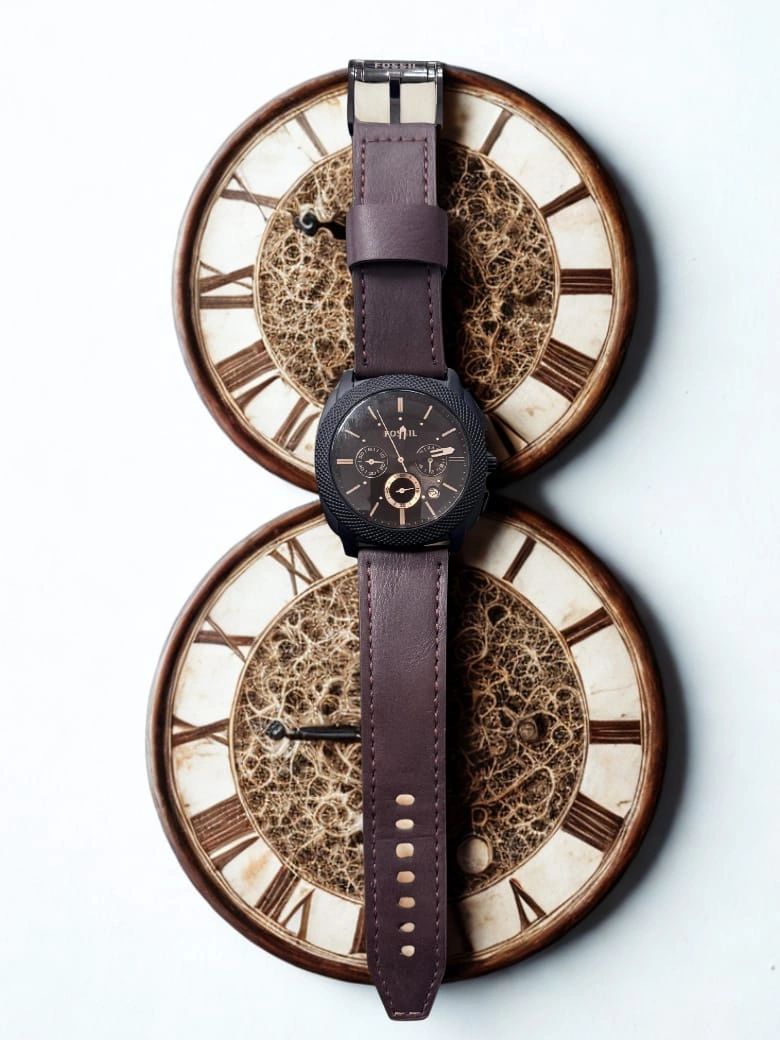 Fossil Lather Watch