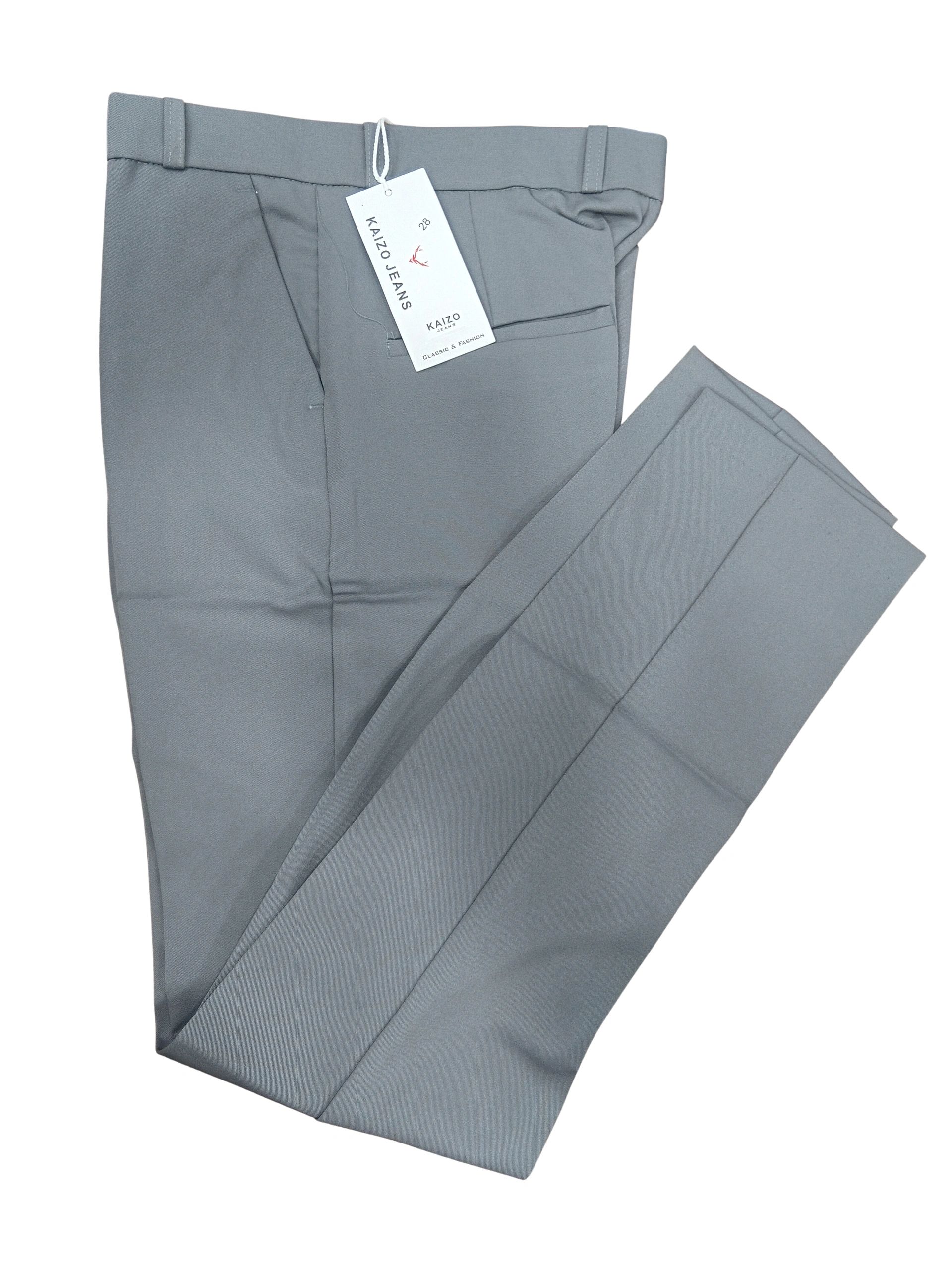 Ash Colour Formal Pant