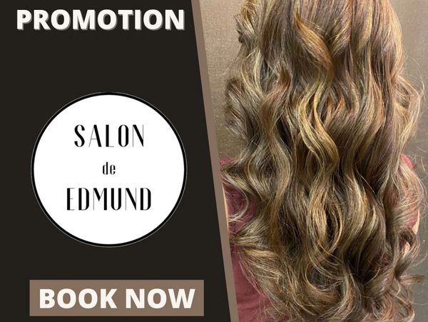 Salon de Edmund hair salon promotions