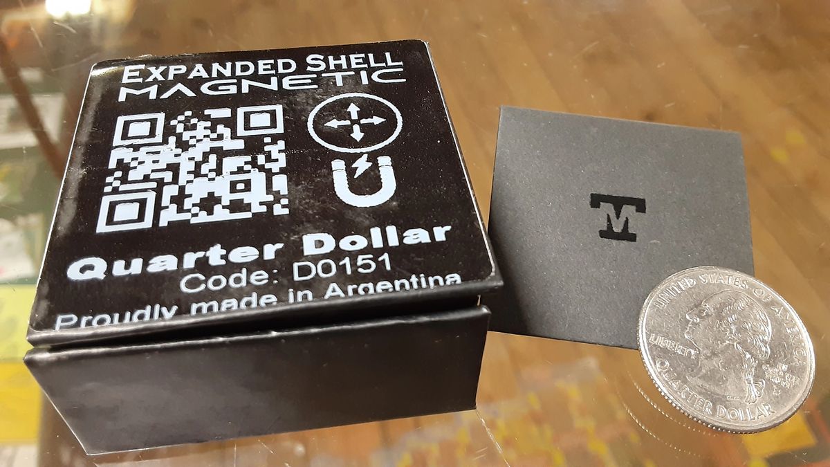 Expanded Shell Quarter Dollar (Tango Magic)