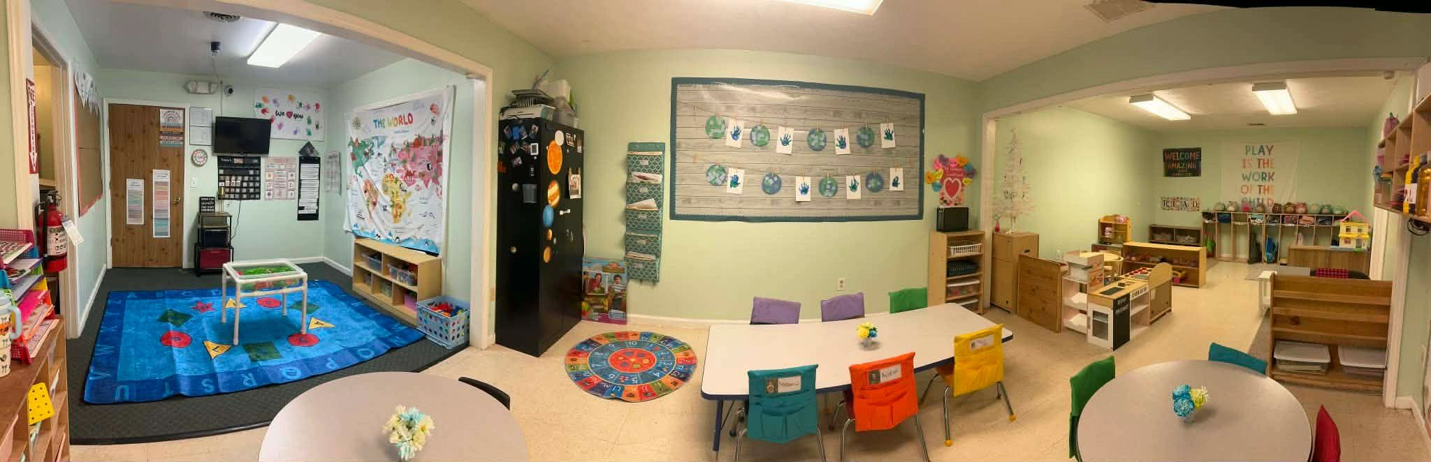 This is our 3 year old classroom at Kid’s Clubhouse