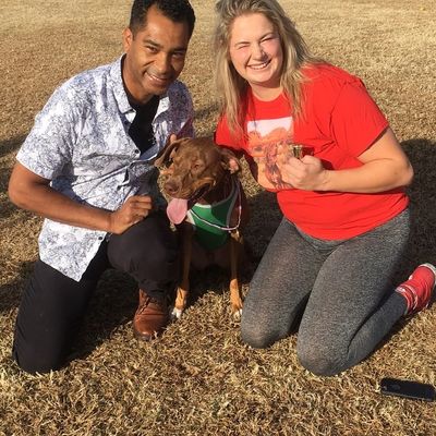 Jordan - 1ST place winner! DON'T MISS oue upcoming dog race : 12/28/19. NO HUMANS are running! 
