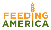 Feeding America logo highlighting Arctic Roofing's support for nationwide hunger relief efforts.