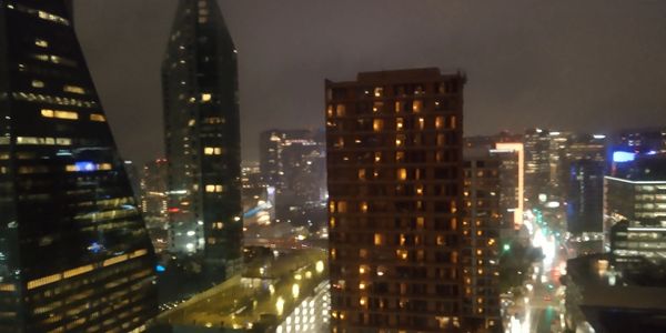 Downtown Dallas at dusk