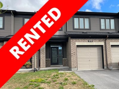 213 Kimpton Drive - 3 bedroom townhome in Stittsville for Rent - Ottawa Rental Leasing