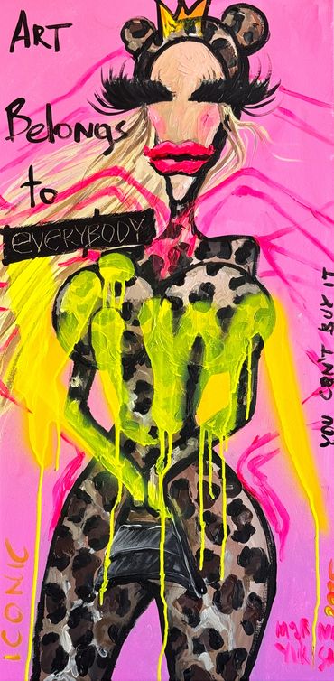 Art belongs to everyone Kim Kardashian iconic pop art you can’t buy it skims