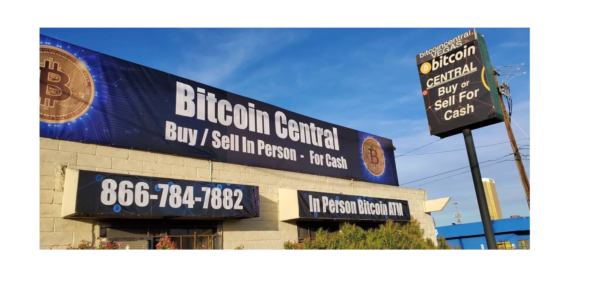 Bitcoin Central Buy and Sell Bitcoin in Las Vegas in a Safe