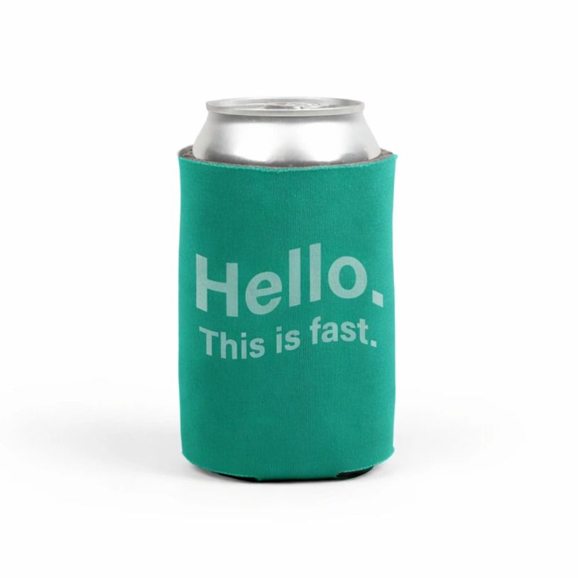 Rush Order Custom Printed Can Cooler