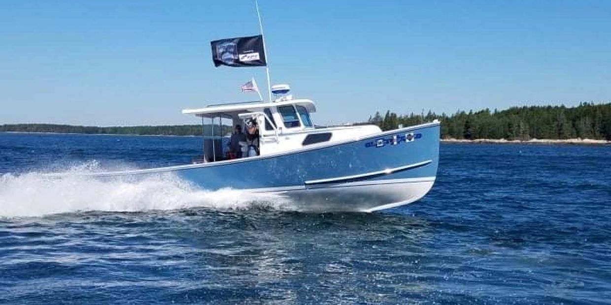 36 Crowley Beal Roger Kennedy boat build custom finish kit boat sport fish 